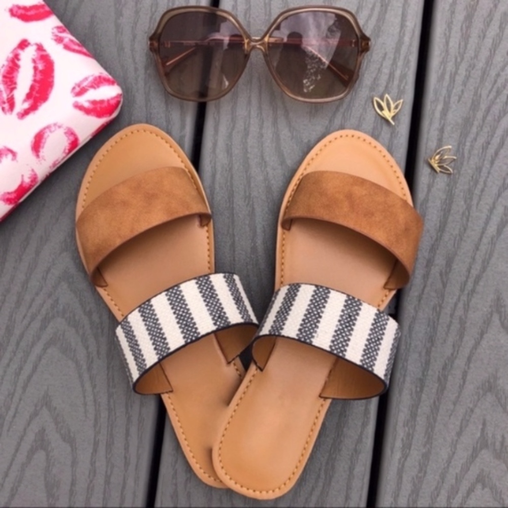 Fun with Stripes Slip on Flat   - Picture 2 of 5